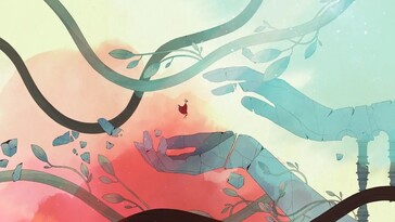 Gris looks breathtaking. (Image source: Nomad Studio/Devolver Digital)