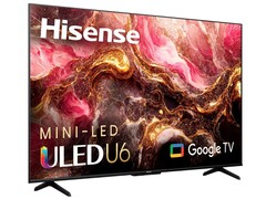 The 65-inch Hisense U6K has gone on sale as the Mini-LED TV received its steepest discount thus far (Image: Hisense)