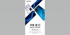 An official poster for the X10. (Source: Honor)