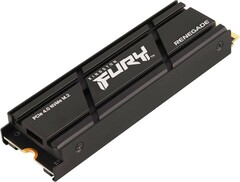 Kingston Fury Renegade PCIe NVMe SSD با هیت سینک (منبع: Kingston)