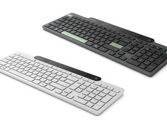 Lenovo&#039;s self-charging Bluetooth keyboard is available four months after its scheduled release date. (Image source: Lenovo)