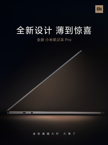 Xiaomi Mi Notebook Pro. (Image source: Xiaomi)