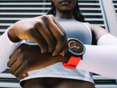 The CMF Watch 3 Pro features a striking, round design, optionally available with an orange strap. (Image source: Nothing)