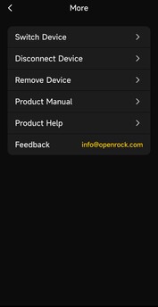 Additional features are located in a sub-menu. (Image source: Notebookcheck)