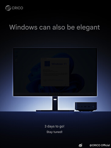 The Mac mini-like mini PC (Image source: Orico - machine translated)