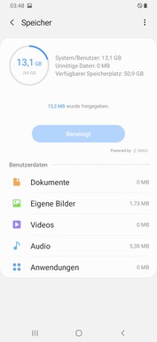 Storage information
