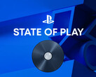 Banner for PlayStation State of Play with PS5 disc shown