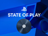 Banner for PlayStation State of Play with PS5 disc shown
