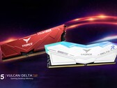 TEAMGROUP launched new DDR5 memory kits, the T-FORCE DELTA RGB DDR5 and the T-FORCE VULCAN DDR5. (Image: TEAMGROUP)