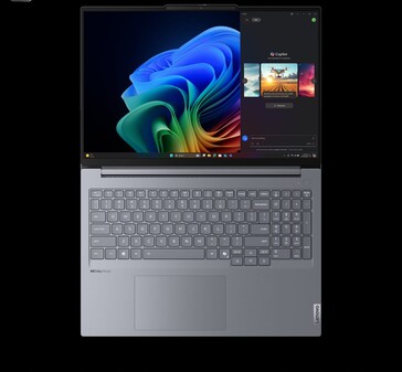 Lenovo ThinkBook 16 Gen 7 screen and keyboard (image source: Lenovo)