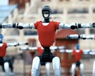Unitree robots during choreographed performance