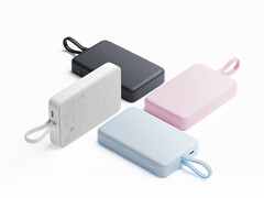 The non-Qi2.2 power bank is available in four colors (pictured)