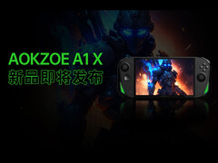 The Aokzoe A1 X will ship with a native landscape display that supports VRR. (Image source: Aokzoe)