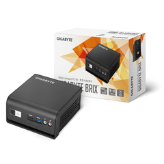 Gigabyte's new Brix mini-PCs come with a choice of three Jasper Lake processors. (Image source: Gigabyte)