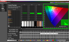 ColorChecker before calibration