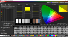 CalMAN ColorChecker calibrated