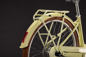 A luggage rack is also fitted