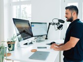 Where are the empty coffee mugs, messy cables, and bulky headphones? Inaccurate. (Image source: Unsplash)