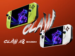 MSI has decided to offer its first AMD gaming handheld in a choice of two colours. (Image source: MSI)