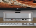 The updated Satechi Mac mini USB-C hub features a M.2 SATA SSD enclosure. (Image: Satechi)