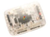 SuperStation One Transparent Collection FPGA console with translucent Frost shell.