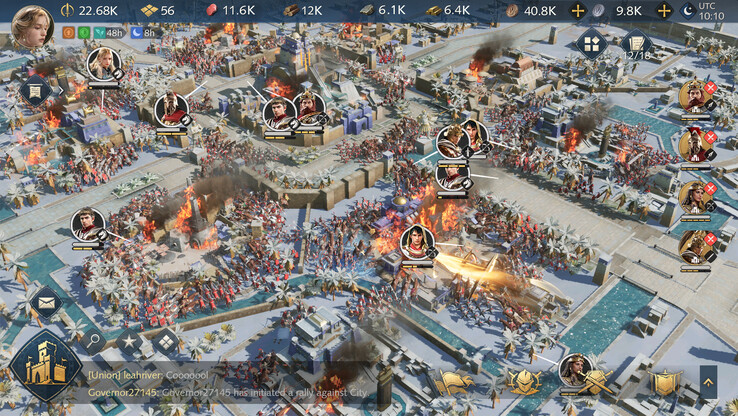 Age of Empires mobile UI (image via Age of Empires)
