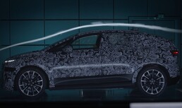 Following initial sketches, the new Audi A2 e-tron makes its real-world debut in camouflage during test drives on ice and snow in northern Sweden and in the wind tunnel.