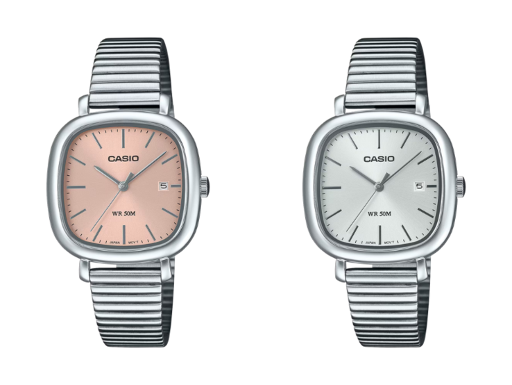 The Casio LTP-B166D-4AV (left) and LTP-B166D-7AV (right). (Image source: Casio)