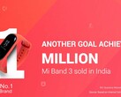 Xiaomi Mi Band 3 erreicht 1 Millionen Verkäufe allein in Indien