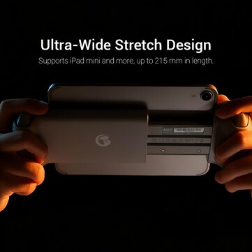 The GameSir G8 Plus MFi can fit up to an iPad Mini. (Image source: GameSir)