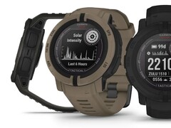 The Garmin Instinct 2 Solar - Tactical Edition in Coyote Tan and Black is now discounted. (Image source: Garmin)