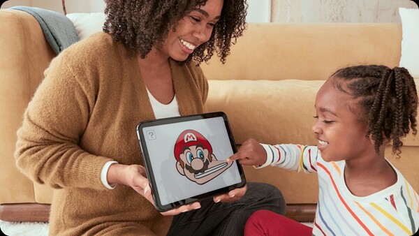 The Hello, Mario! app will be available on the Nintendo Switch/Switch 2, iOS, and Android devices. (Image source: Nintendo)