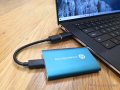 All-aluminum HP P500 external SSD offers up to 460 MB/s read rates with 3-year warranty as standard