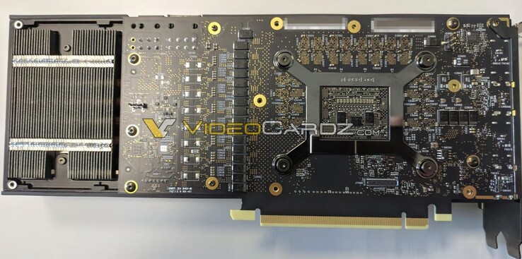 Intel Arc Alchemist PCB (image via Videocardz)