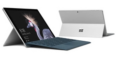 Microsoft claims the Surface Pro (2017) has &quot;50% more battery life than [the] Surface Pro 4.&quot; (Source: Microsoft)