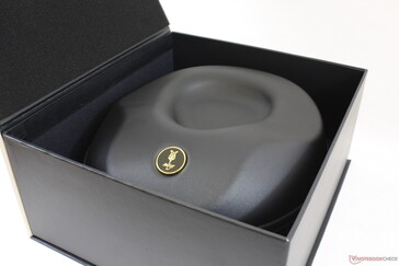 Inside the box is a carrying case, small manual, and a Meze sticker