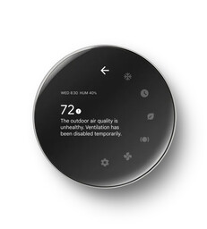 Nest Learning Thermostat (4th gen) with Energy Shift alert. (Image source: Google)