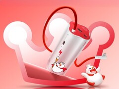 The OnePlus 150W SuperVOOC Power Bank Snow King Edition (pictured) will be released in China. (Image source: OnePlus, edited)