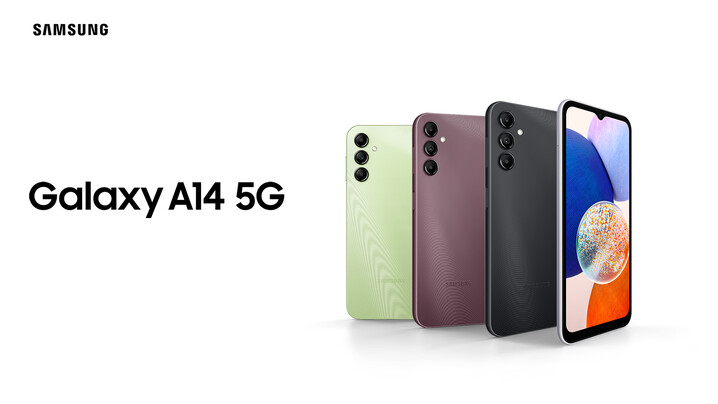 Galaxy A14 5G lineup. (Image source: Samsung)