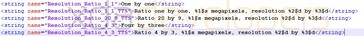 Shots of the alleged Samsung Camera code in question. (Source: XDA)