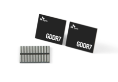 GDDR7&#039;s operating speed can be pushed from 32Gbps to up to 40Gbps. (Image source: SK hynix)