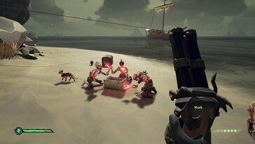 Pictured: A gameplay screenshot from Sea of Thieves: 2026 Edition.