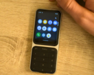 The Sidephone (pictured) with the app drawer visible. (Image source: u/sebastiansnell on r/sidephone subreddit)