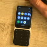The Sidephone (pictured) with the app drawer visible. (Image source: u/sebastiansnell on r/sidephone subreddit)