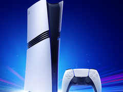 The Sony PlayStation 5 Pro with a DualSense controller