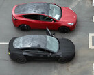 Purported new 2023 Tesla Model 3 facelift (image: Hector/TikTok)