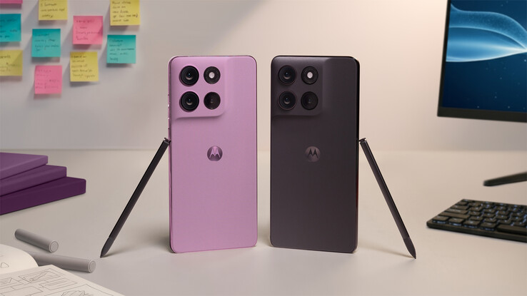 The two color options of the phone