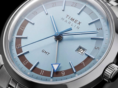 The Timex Marlin GMT TW2Y84100's dial
