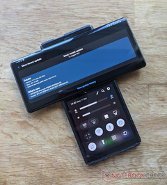 The LG Wing is still on the July 2021 security patch and Android 10. (Image source: NotebookCheck)