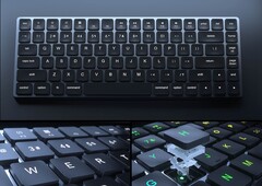 Super-thin Vissles LP85 keyboard coming in October with per-key RGB optical switches for $99 USD (Source: Vissles)